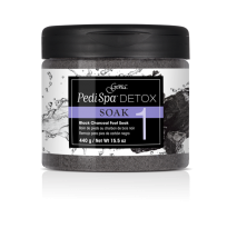 PEDI SPA CHARCOAL SOAK 15.5 OZ 